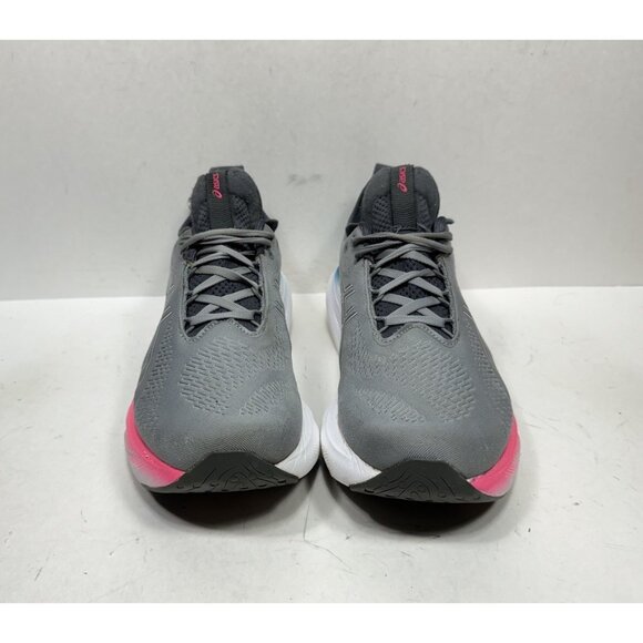 Asics Gel Nimbus 25 1012B437 Gray Running Athletic Shoes Sneakers Womens 10 Wide - Picture 2 of 11